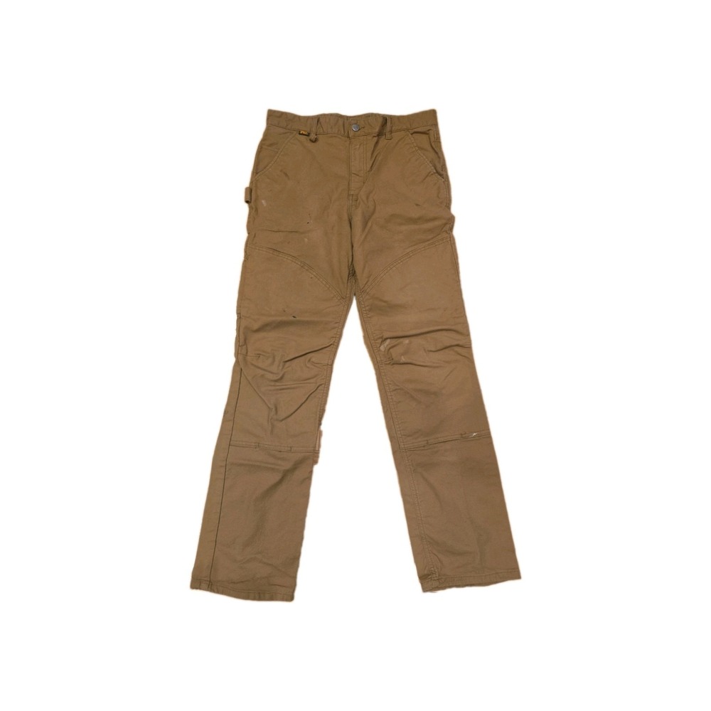 Timberland PRO Work Pants Canvas Carpenter Brown Tan Utility Men's W32 L32